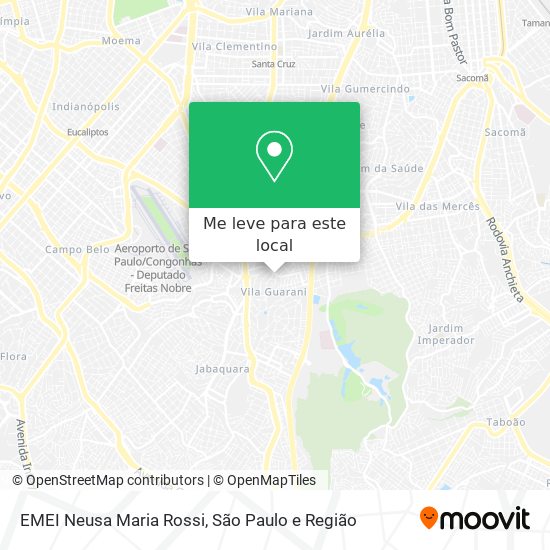 EMEI Neusa Maria Rossi mapa