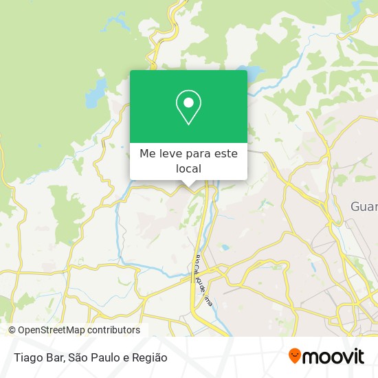 Tiago Bar mapa