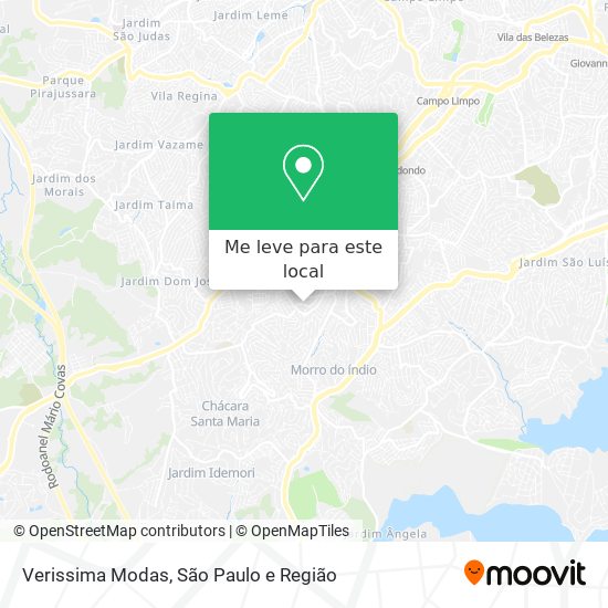 Verissima Modas mapa