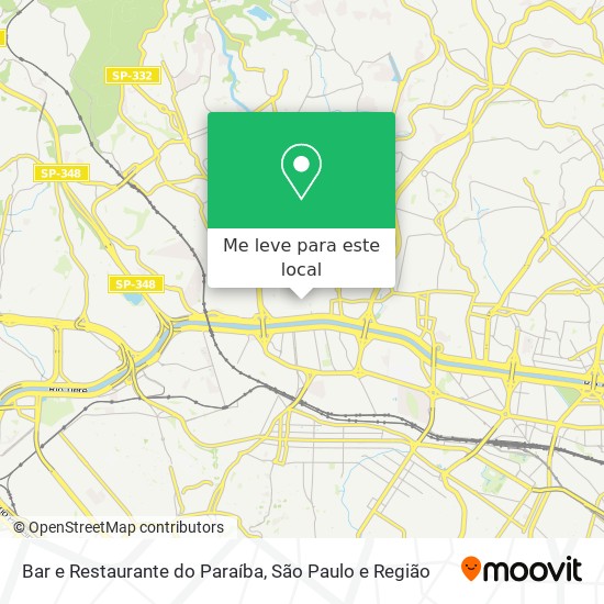 Bar e Restaurante do Paraíba mapa