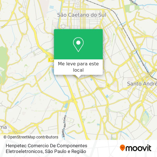 Henpetec Comercio De Componentes Eletroeletronicos mapa