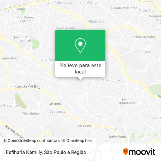 Esfiharia Kamilly mapa