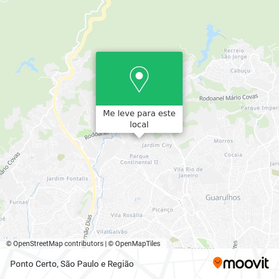 Ponto Certo mapa