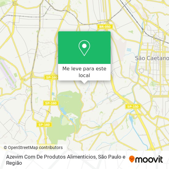 Azevim Com De Produtos Alimenticios mapa