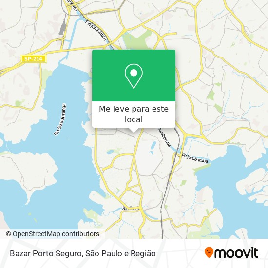 Bazar Porto Seguro mapa