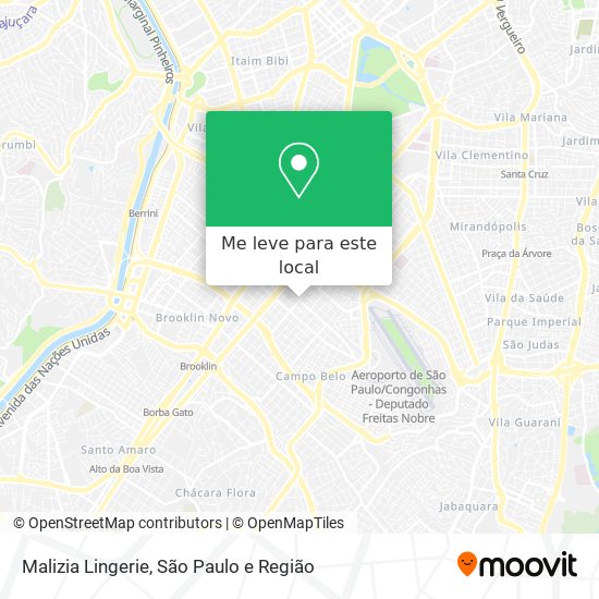 Malizia Lingerie mapa