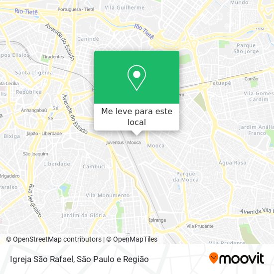 Igreja São Rafael mapa