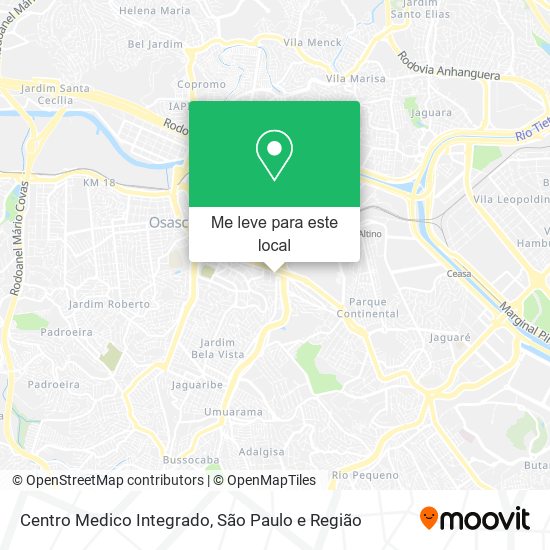 Centro Medico Integrado mapa