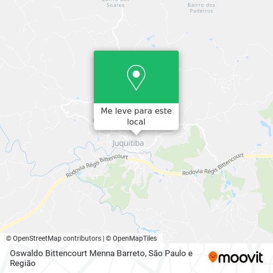 Oswaldo Bittencourt Menna Barreto mapa