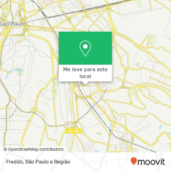 Freddo, Rua Capitão Pacheco e Chaves, 313 Móoca São Paulo-SP 03126-000 mapa