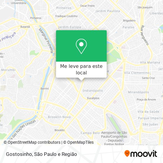 Gostosinho mapa
