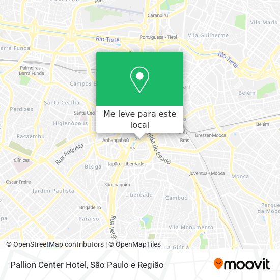 Pallion Center Hotel mapa