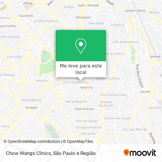 Chow Wangs Clinics mapa