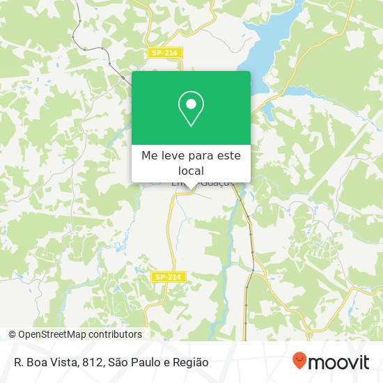 R. Boa Vista, 812 mapa