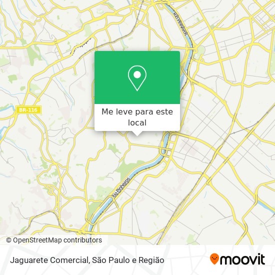 Jaguarete Comercial mapa