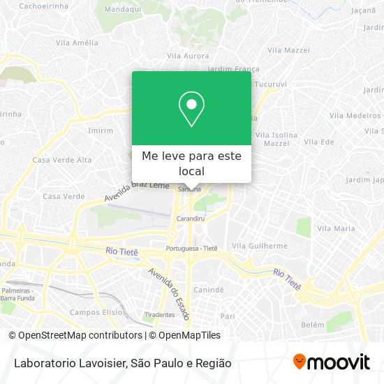 Laboratorio Lavoisier mapa