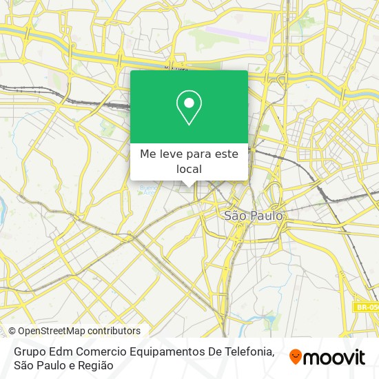 Grupo Edm Comercio Equipamentos De Telefonia mapa