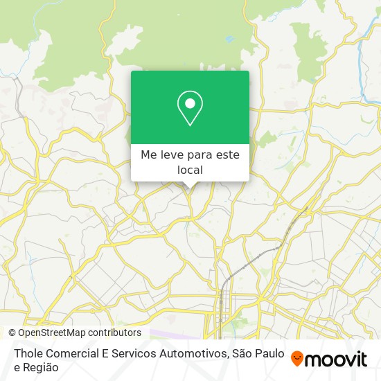 Thole Comercial E Servicos Automotivos mapa