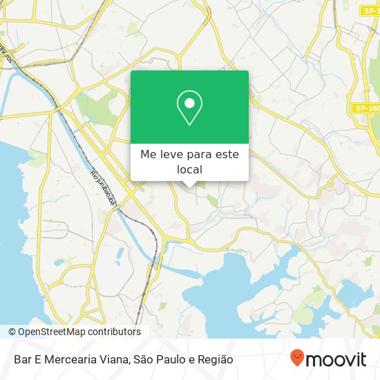 Bar E Mercearia Viana, Rua Laura dos Anjos Ramos, 71 Campo Grande São Paulo-SP 04455-350 mapa