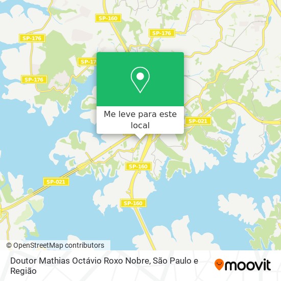 Doutor Mathias Octávio Roxo Nobre mapa