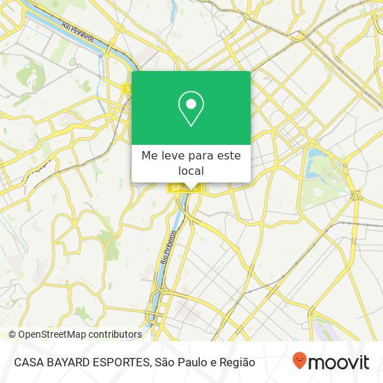 CASA BAYARD ESPORTES, Avenida Presidente Juscelino Kubitschek, 2041 Itaim Bibi São Paulo-SP 04543-000 mapa