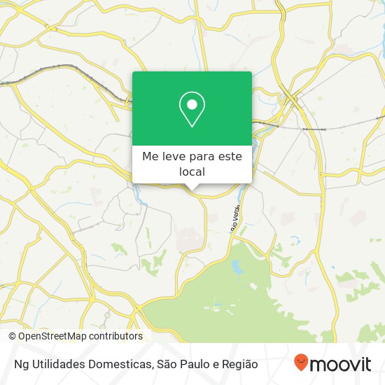 Ng Utilidades Domesticas, Rua Conde de Avilez, 61 Cidade Líder São Paulo-SP 08285-310 mapa