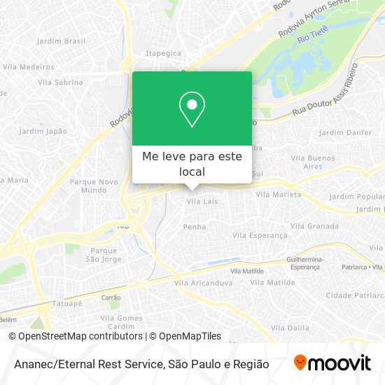 Ananec/Eternal Rest Service mapa