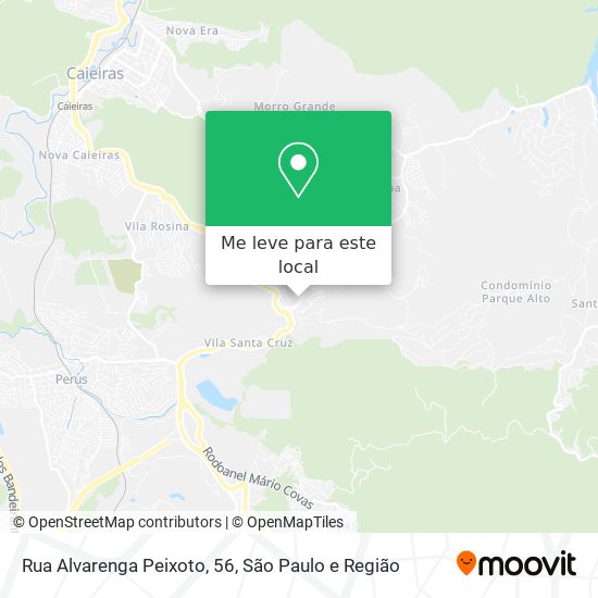 Rua Alvarenga Peixoto, 56 mapa