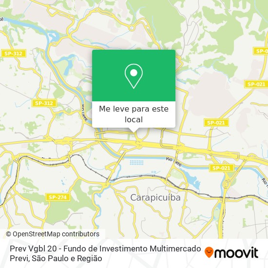 Prev Vgbl 20 - Fundo de Investimento Multimercado Previ mapa