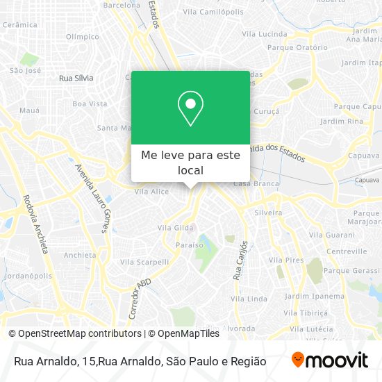 Rua Arnaldo, 15,Rua Arnaldo mapa