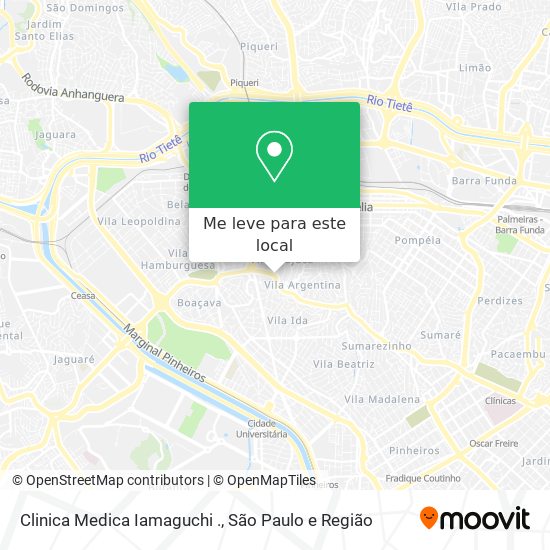 Clinica Medica Iamaguchi . mapa