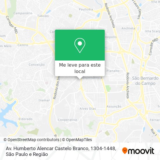 Av. Humberto Alencar Castelo Branco, 1304-1448 mapa