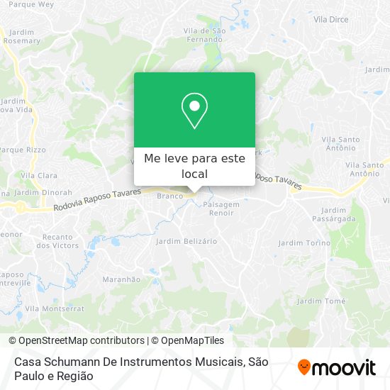 Casa Schumann De Instrumentos Musicais mapa