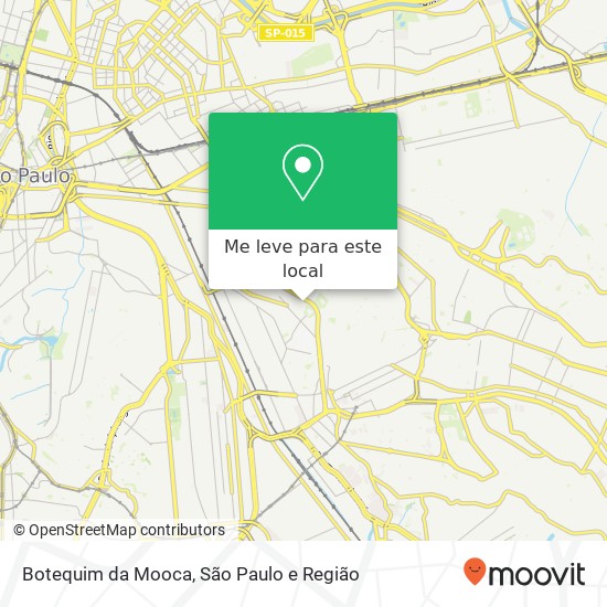 Botequim da Mooca, Rua Conde Prates, 957 Parque da Mooca São Paulo-SP 03122-000 mapa