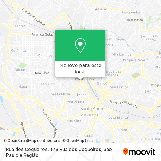 Rua dos Coqueiros, 178,Rua dos Coqueiros mapa