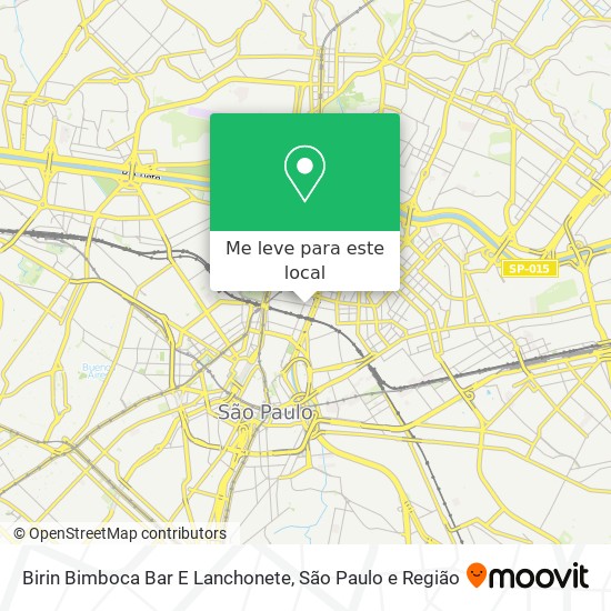 Birin Bimboca Bar E Lanchonete mapa