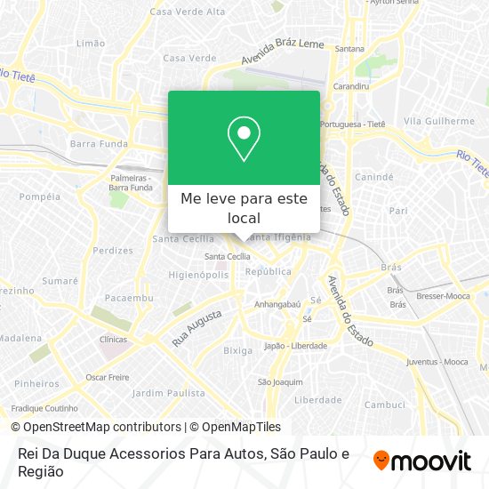 Rei Da Duque Acessorios Para Autos mapa