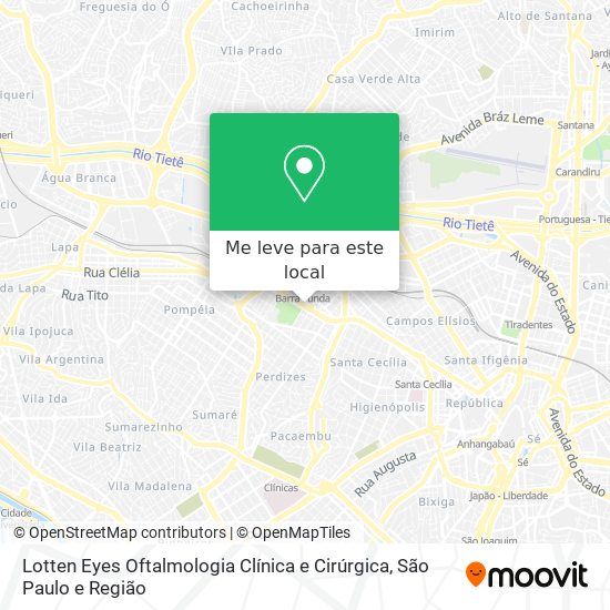 Lotten Eyes Oftalmologia Clínica e Cirúrgica mapa