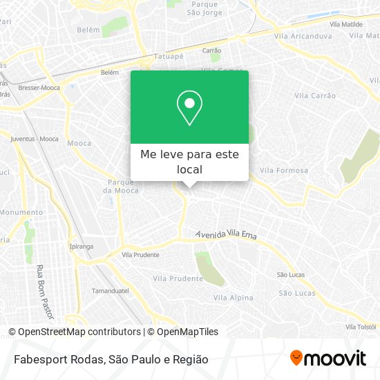 Fabesport Rodas mapa