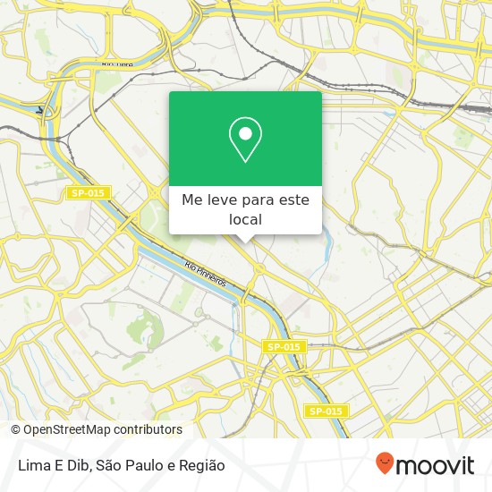 Lima E Dib, Rua Doutor Alberto Seabra, 53 Alto de Pinheiros São Paulo-SP 05452-000 mapa