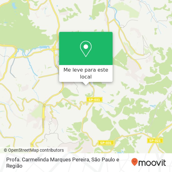 Profa. Carmelinda Marques Pereira, Rua Padre Jósimo Morais Tavares, 90 Iguatemi São Paulo-SP 08381-710 mapa