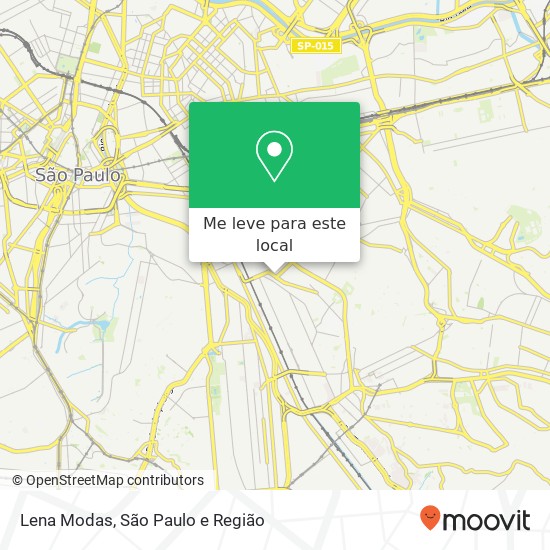 Lena Modas, Rua Dom Joaquim de Melo, 135 Móoca São Paulo-SP 03122-050 mapa
