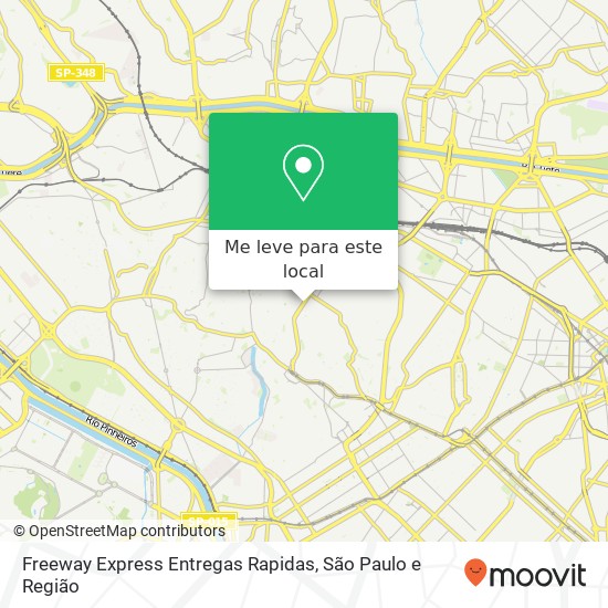 Freeway Express Entregas Rapidas, Avenida Pompéia, 1467 Perdizes São Paulo-SP 05023-000 mapa