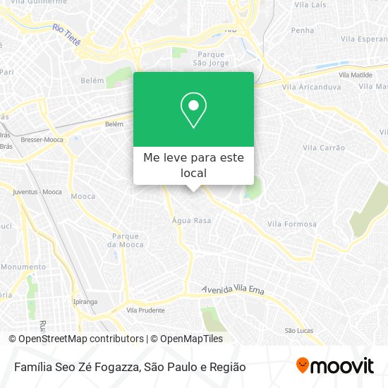 Família Seo Zé Fogazza mapa