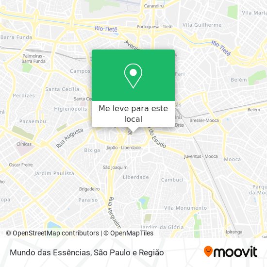 Mundo das Essências mapa