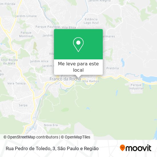 Rua Pedro de Toledo, 3 mapa
