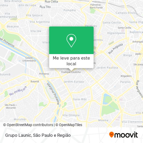 Grupo Launic mapa