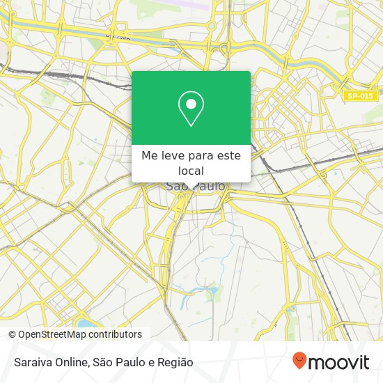 Saraiva Online mapa