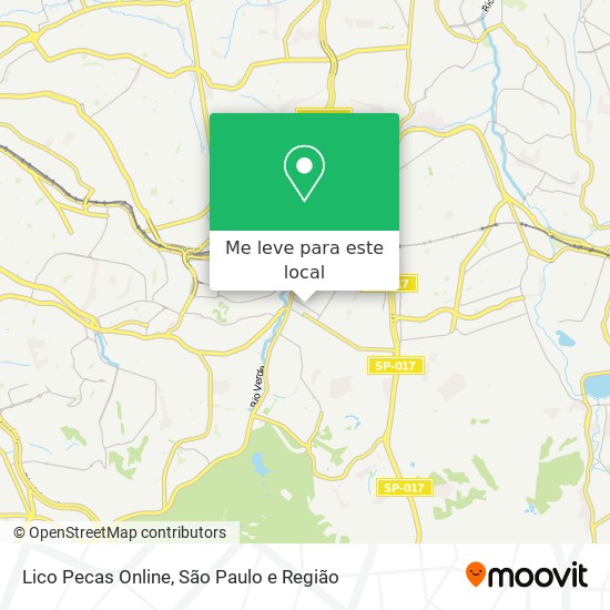 Lico Pecas Online mapa