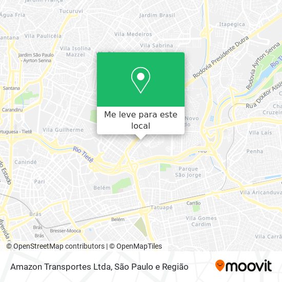 Amazon Transportes Ltda mapa